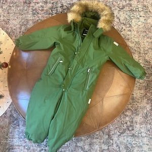 Reima Boys Stavanger Snowsuit 6Y Small -Green